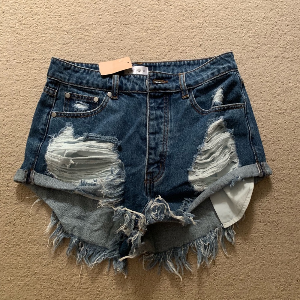 jean shorts
